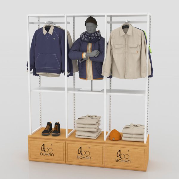 Clothes Rack set DRK013 – BOHAN DISPLAY FIXTURE CO., LTD