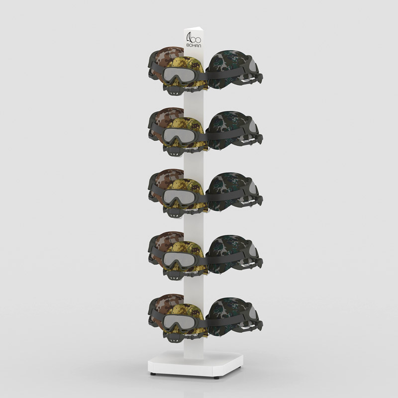 Helmet Display racks HRM503 BOHAN DISPLAY FIXTURE CO., LTD