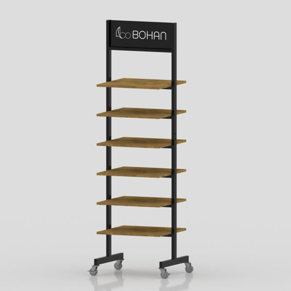 Baseball cap rack HR026 BOHAN DISPLAY FIXTURE CO., LTD