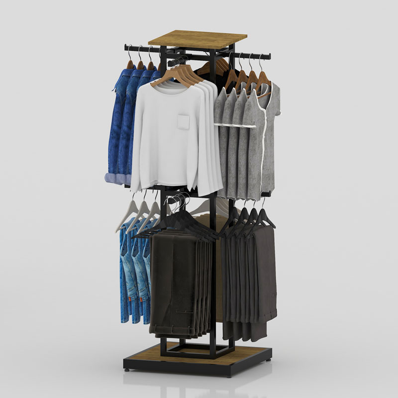 Clothing display racks DRK080 BOHAN DISPLAY FIXTURE CO., LTD