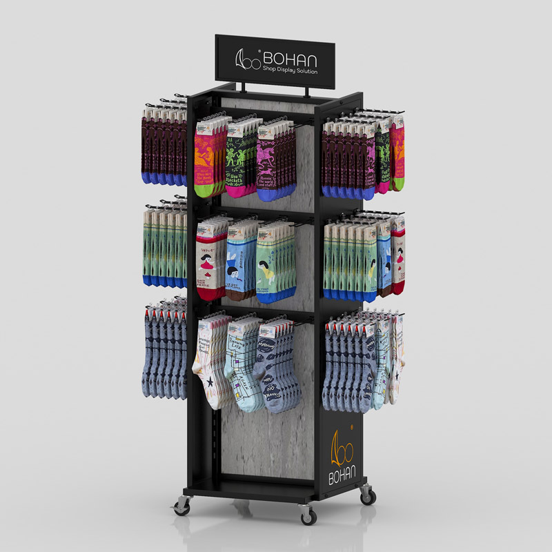 Socks Display Racks SRM524B BOHAN DISPLAY FIXTURE CO., LTD